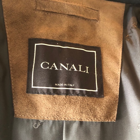 EUC AUTHENTIC MEN’S CANALI TRENCH COAT - Picture 9 of 13